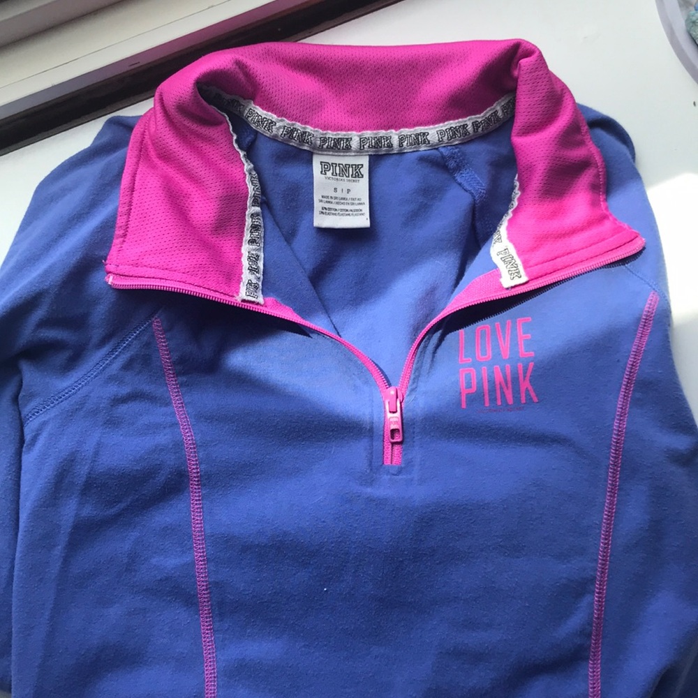 Vintage Pink quarter Zip